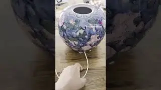 DIY Thrifted Lamp Base #diy #homedecorideas #homedecortrends #creativestyling #homestyling