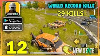 PUBG NEW STATE - World Record Kills Gameplay (29 Solo Kills)