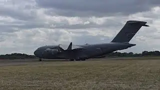 C17 FULL Unedited Powerback and Takeoff
