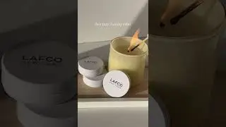 Lazy Sundays with LAFCO #candles #homeinterior #lafcocandles