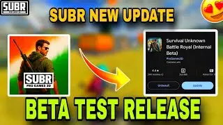 🥰🥰SURVIVAL UNKNOWN BITTAL ROYAL SUBR NEW UPDATE ❤️BETA TEST RELEASE SURVIVAL UNKNOWN BITTAL ROYAL 🥰🥰