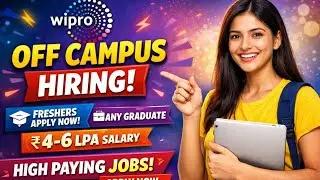 Wipro Off Campus Hiring 2025 | Freshers Job | Eligibility, Salary, Apply Online (Official Link)