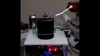 A lot of push-pull DRSSTC testing (w/ gate drivers and feedback oscillator)