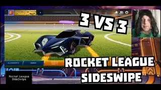 3 Vs 3 - Rocket League SideSwipe Gameplay - Android Games - Partitella Sfortunata