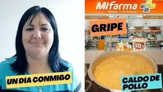 Un día en CASITA con GRIPE🤧Preparo un caldo de POLLO al estilo CUBANO con INGREDIENTES PERUANOS 🍗🍜🥧