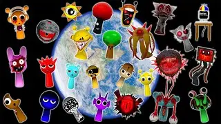 SPACE DESTROY ALL PHASE MR SUN MOON TREE FUN COMPUTER SPRUNKI EVOLUTION in Garry's Mod