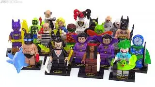 🔄 LEGO Collectible Minifigures 2018 Batman Movie Series 2 full review! re upload