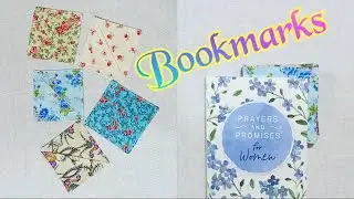 How to make a corner bookmark?/DIY corner bookmarks/Sewing tutorial/Fabric scrap bookmarks idea.