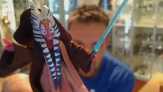 Star Wars Clone Wars Shaak Ti HD Figure Review | www.flyguy.net