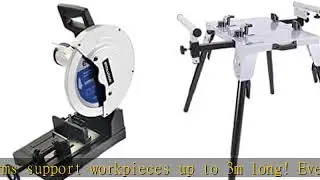 Evolution Power Tools EVOSAW380 15-Inch Steel Cutting Chop Saw and Chop Saw Stand