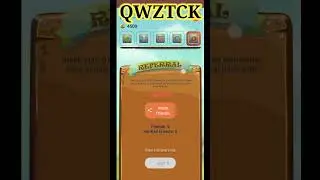 Golden Fox =' QWZTCK ' || Greward like app reffer code || Free Unlimited coin trick ||