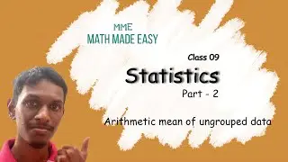 Is it that finding Arithmetic mean very easy?