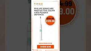 🦷 Philips Sonicare ProtectiveClean 4300 Plaque Defence at special price of $129🦷