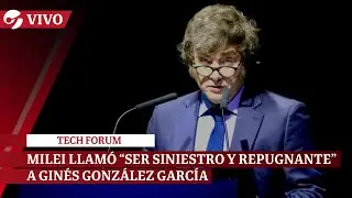 EN VIVO: habla JAVIER MILEI en el TECH FORUM de ARGENTINA