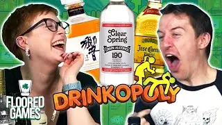 DRINKOPOLY - Irish People Try Drunk Monopoly | Floored Games