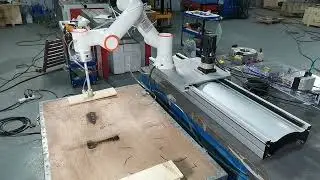 Free your hands! Collaborative robot palletizing test, maximum efficiency!