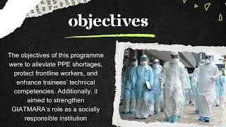 PAD390 CSR PROJECT  PRODUCTION OF PPE FOR FRONTLINE DURING THE COVID 19 PANDEMIC