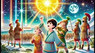 🎵 The Sun Stood Still &ndash; Bible Song for Kids | Joshua 10 | Miracles & Bold Prayer
