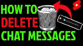 HOW to DELETE messages from your TWITCH chat #shorts