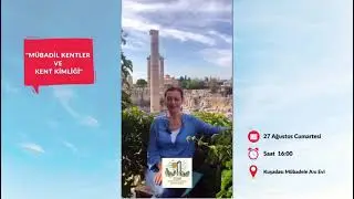 &ldquo;M&uuml;badil Kentler ve Kent Kimliği&rdquo; Paneline 🌿🎙️