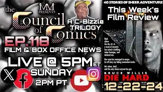 DIE HARD Film Review! FILM & BOX OFFICE NEWS! LIVE ep118 Dec. 22, 2024 #action #EXPLORE