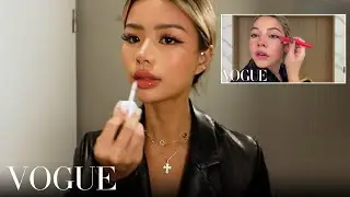 Following Madelyn Cline's Vogue Makeup Routine..