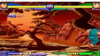 Sfa3 ryu 67 hit combo