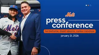 Bo Bichette, David Stearns & Carlos Mendoza Speak to the Media