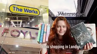 Come book shopping with me in London + Book Haul (New releases, Romance, Romantasy, Fantasy)