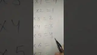 Table of 9//without learning//math tricks and tips//math for kids