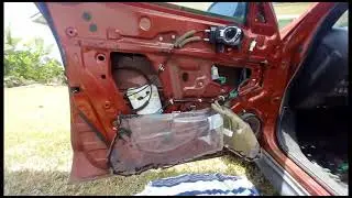 2011 nissan juke window motor and regulator replacement