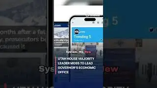 Utah House Majority Leader Moss to Lead Governor&rsquo;s Economic Office #politics