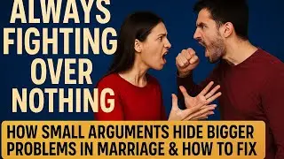 Always Fighting Over Nothing &mdash; How Small Arguments Hide Bigger Problems In Marriage & How To Fix.