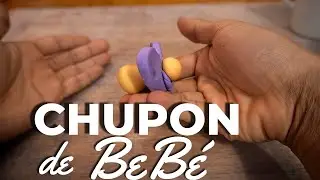 👉 Cómo hacer un CHUPON o CHUPETE de fondant - Ideas de Baby shower | FonQui