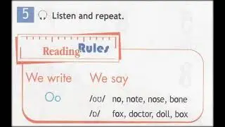 Spotlight 5 Student's Book page 19 ex. 5 Reading Rules Letter O #EnglishStream