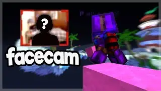 solo bedwars with facecam (hypixel)