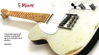Experimental Rock Backing Track F Minor