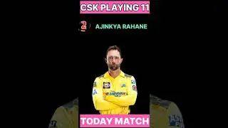 CSK new Playing11 2024 | csk Playing11 | ipl | Csk squad 2024 | #shorts | #viral