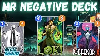 Best Mr Negative Deck ! Infinite Gameplay Marvel Snap