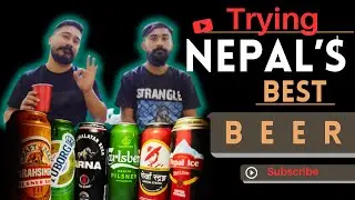 BEST selling beer of NEPAL || TRYING || REVIEW