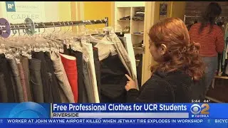 UCR Students Dress For Success For Free
