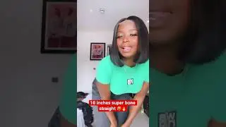 10 inches super bone straight wig _ 75k. Available in 8&rdquo; 16&rdquo; 20&rdquo; inches. Ronx_collection !! Dm now