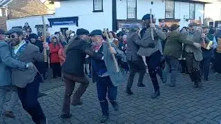 Four dances at the 2024 Whittlesey Straw Bear Festival.