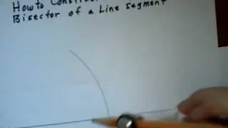 How to Construct an Angle and a Perpendicular Bisector