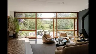 A live electronic music performance by the owner of a mid-century house in Cornwall, now for sale