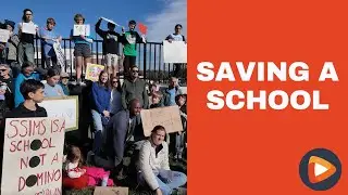 Митинг в поддержку средней школы Silver Spring International