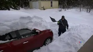 STORM COVERAGE | Some stuck at home after colossal snowfall in Cape Breton, N.S.