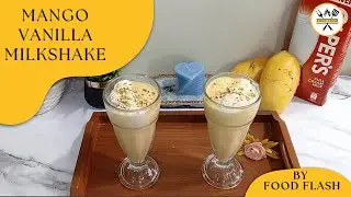 Mango Vanilla Milkshake by Food Flash