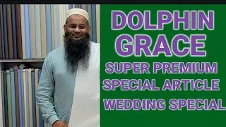 Grace Dolphin.A Superior Quality Plain Fabric Special White And Of White Based For Special Occasions