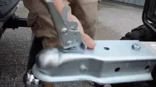 Keeganbar ATV towing system